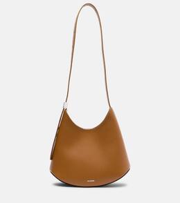 Кожаная сумка через плечо Eldorado Small Jil Sander, Hazel p01064561 | hazel