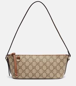 GG Emblem Мини-сумка через плечо Gucci, B.Ebony/Sundial p01095562 | b.ebony/sundial