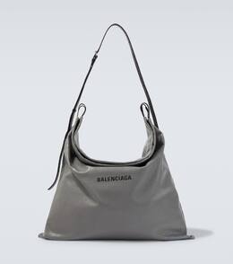 Кожаная сумка через плечо Balenciaga, Bal Grey/L Black p01117648 | bal grey/l black