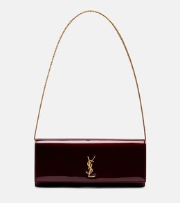 Клатч Kate из лаковой кожи Saint Laurent, Gloss Burgundy p01090452 | gloss burgundy