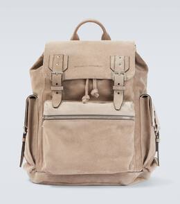 Замшевый рюкзак Brunello Cucinelli, Ossido p01095153 | ossido