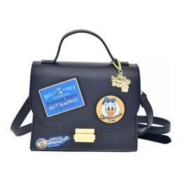 Disney Полиуретановая сумка через плечо унисекс черная, Black 442037709981 | black