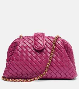 Кожаный клатч Lauren 1980 Small Bottega Veneta, Cinnabar-Muse Brass p01054801 | cinnabar-muse brass