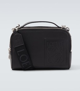 Мини-сумка кроссбоди Anagram из кожи Loewe, Black p01123379 | black