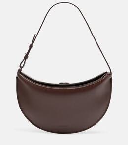 Миниатюрная кожаная сумка через плечо calisso Jacquemus, Midnight Brown p01056877 | midnight brown