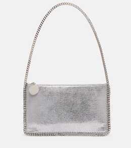 Фалабелла миниатюрная металлическая сумка через плечо Stella McCartney, Silver p01121695 | silver