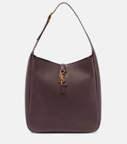 Большая кожаная сумка через плечо Le 5 à 7 Saint Laurent, Raisin p01042512 | raisin