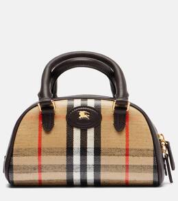 Сумка-тоут Highlands Mini Check Burberry, Sand p01100315 | sand