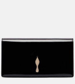 Клатч Bettina Small из лаковой кожи Christian Louboutin, Black/Gold p01105547 | black/gold