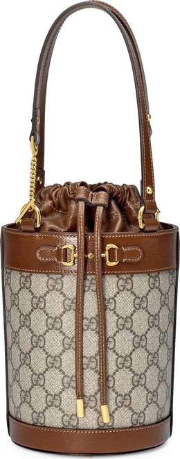 Сумка Gucci Horsebit 1955 Small Bucket Bag Beige, бежевый 637115 92tpg 8563 | tan