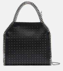 Сумка-тоут Falabella Small из искусственной кожи Stella McCartney, Black/Ruthenium p01057374 | black/ruthenium