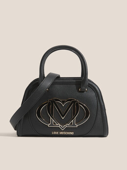 Love Moschino: Чёрная спортивная сумка 