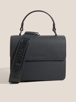 Love Moschino: Чёрная спортивная сумка 