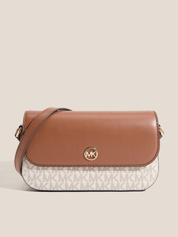 Michael Kors: Бежевая сумка 