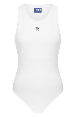 HUGO: Белый боди 