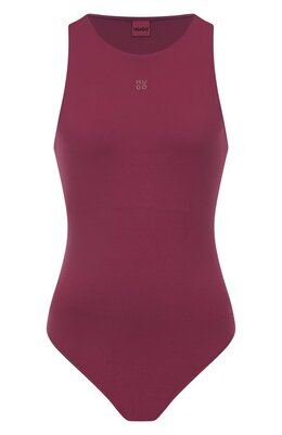 HUGO: Бордовый боди 