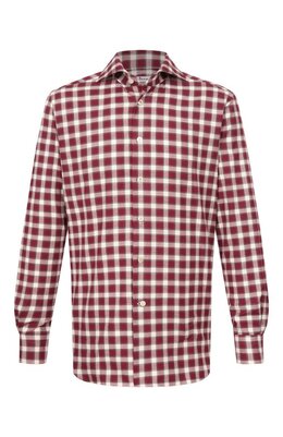 Kiton: Хлопковая рубашка 