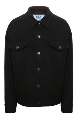 Prada: Жакет из шерсти 