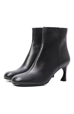 Emporio Armani: Чёрные ботинки 