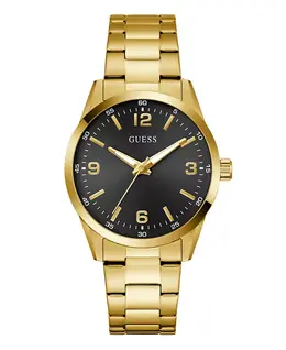 Мужские аналоговые часы золотистого цвета, 40 мм Guess, gold 23608152 | gold