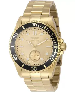 Мужские кварцевые часы Pro Diver 49428 VD78 с золотым циферблатом Invicta, gold 24916408 | gold