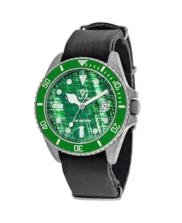 Мужские винтажные часы montego с зеленым циферблатом - cv5202b Christian Van Sant, green 23113929 | green