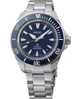 Мужские часы Prospex Diver с серебряным браслетом из нержавеющей стали, 41,7 мм Seiko, blue 24215917 | blue