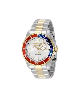 Мужские кварцевые многофункциональные часы Pro Diver 49273 с серебристым циферблатом Invicta, gold 24549889 | gold