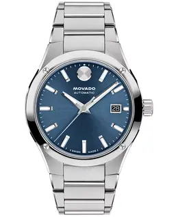 Мужские часы Museum Imperiale Swiss Automatic из нержавеющей стали, 40 мм Movado, silver-tone 23786042 | silver-tone