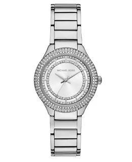 Женские часы Sylvia с тремя стрелками из нержавеющей стали серебристого цвета, 33 мм Michael Kors, silver-tone 23868255 | silver-tone