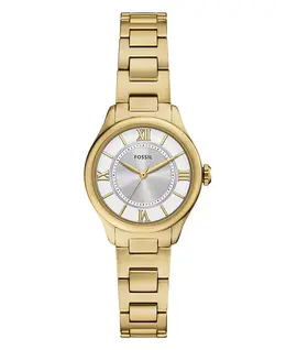 Женские часы Gilmore с тремя стрелками из нержавеющей стали золотистого оттенка, 28 мм Fossil, gold-tone 23124761 | gold-tone