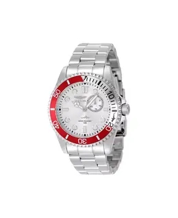 Мужские кварцевые многофункциональные часы для дайвинга 49275 с серебристым циферблатом Invicta, silver 24609471 | silver