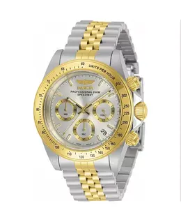 Мужские кварцевые часы-хронограф Speedway 30991 с серебристым циферблатом Invicta, silver 19353337 | silver
