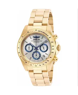 Мужские кварцевые часы-хронограф Speedway 17312 с серебристым циферблатом Invicta, silver 19360615 | silver