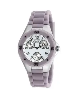 Женские кварцевые часы-хронограф Angel 18794 с белым циферблатом Invicta, white 19514026 | white