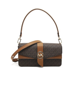 Сумка через плечо Michael Kors greenwich, коричневый mk224w00000325200os | marrone