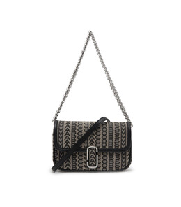 Сумка через плечо Marc Jacobs THE MONOGRAM J MARC MINI, серый mj231w00000505600os | grigio