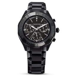 Swarovski Dextera Chronograph Quartz Black Dial Watch 5641393