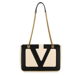 Valentino Garavani Ivory Nappa Leather Small Viva Superstar Shoulder Bag 6w2b0r14ptj_r4v