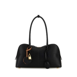 Stella McCartney Black Synthetic Leather Ryder Shoulder Bag 7b0138wp0557_1000