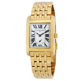 Frederique Constant Classics Carree Quartz Silver Dial Watch fc-235s2c5b