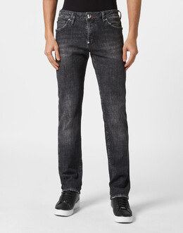 Philipp Plein: Прямые джинсы 