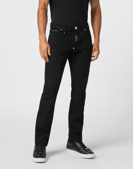 Philipp Plein: Прямые джинсы 