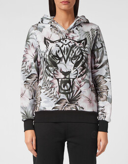 Plein Sport: Трикотажная толстовка 