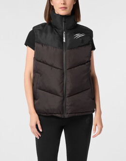 Plein Sport: Чёрный жилет 