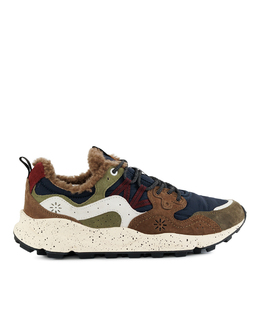 FLOWER MOUNTAIN: Бежевые кроссовки 