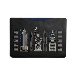 Кожаная сумка для ноутбука большая мужская черная Coach c1031-blc