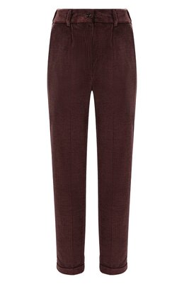 Kiton: Бархатные брюки 