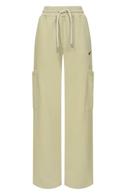 Off-White: Хлопковые брюки 