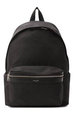 Saint Laurent: Чёрный рюкзак  City